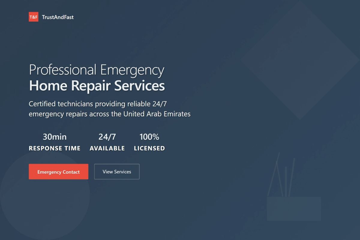 Professional Emergency Repair Service